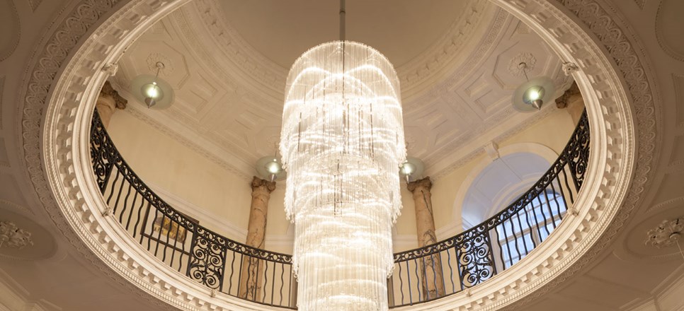 Bespoke Murano glass chandelier