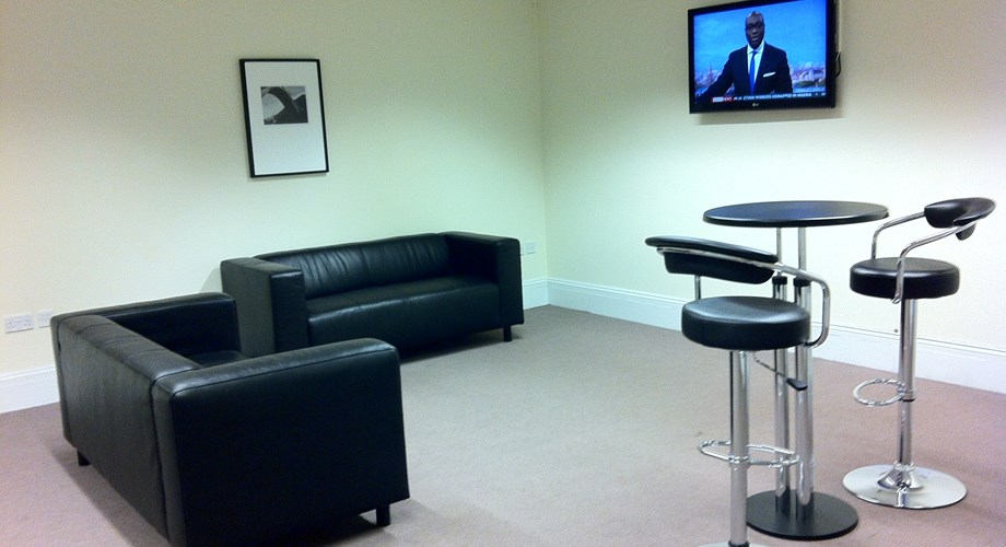 Stocked Lounges/Rest Rooms